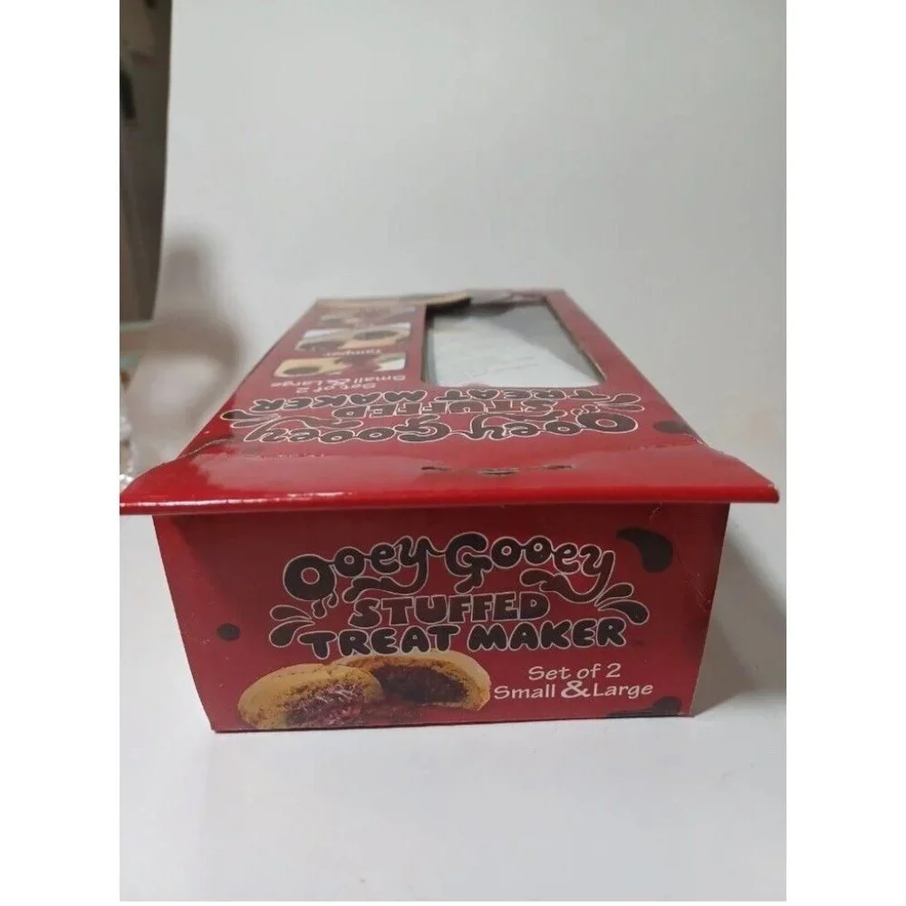 Norpro Ooey Gooey Stuffed Cookie Cutter Treat Bon Bon‎ Candy Maker Set of 2 NIB